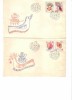 Czechoslovakia,. 1976 Costumes,International Stamp Exhibition,Praha,. Set  On FDC - FDC