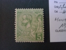 MONACO  *  *  De  1901     "  Prince  ALBERT  1er    "  N°  22    1 Val - Unused Stamps