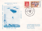 Demonstration Of Skydiving Crash 1990 Special Cover Obliteration Costinesti  Romania. - Paracadutismo