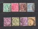 SOUTH AFRICA CAPE OF GOOD HOPE 1902 Used Stamp(s) Edward VII Serie Not Complete 65=72 - Kaap De Goede Hoop (1853-1904)
