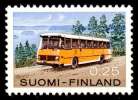 FINLAND/Finnland, M-63 Definitive Landscapes Mk 0,25 Postal Bus** - Unused Stamps