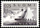 FINLAND/Finnland, M-63 Definitive Landscapes Mk 0,75 Power Station TeP** - Neufs