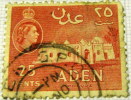 Aden 1953 Mosque 25c - Used - Aden (1854-1963)