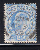 Great Britain Used Scott #131 2 1/2p Edward VII Cancel: 'London AP 3 09' - Used Stamps