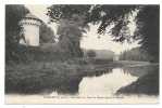 Etréchy (91) : Le Temple Et La Tour Le Long Du Canal En 1920. - Etrechy