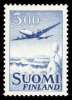 FINLAND/Finnland, M-63 Definitive Landscapes Mk 3,00 Airplane Type I TeP** - Neufs