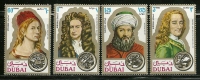 Dubai    "Self-Portrait"   Set     SC# 151,C57-59  MNH** - Dubai