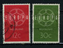 Pays Bas 1959  / YT /  708-709   EUROPA - Used Stamps