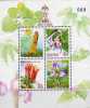 Exhibition Neu-Dehli INDEPEX 1998 Thailand Block 107I ** 4€ Neujahr Heilpflanzen Nature Bloc Philatic Sheet Of Thailande - Blocs-feuillets