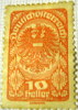 Austria 1919 Republican Arms 10h - Unused - Used Stamps