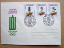 Olympic Games Barcelona LITHUANIA FDC 1992 National Olympic Committee Albertville - Summer 1992: Barcelona