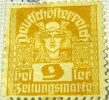 Austria 1920 Newspaper Stamps 9h - Unused - Gebraucht
