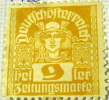 Austria 1920 Newspaper Stamps 9h - Unused - Usados