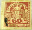 Austria 1920 Newspaper Stamps 60h - Unused - Oblitérés