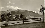 Aeschi Bei Spiez - Kirche Mit First, Dreispitz, Blüemlisalp         1953 - Spiez