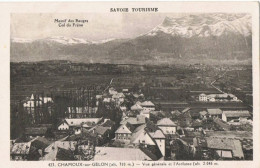 Chamoux _sur_ Gelon     Vue Genérale  Et L'Arclusaz - Chamoux Sur Gelon