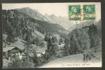 SWITZERLAND, VALLE DE GRYON, LES PARTS, OLD POSTCARD  1929 LAUSANNE GARE TO ESTONIA - Gryon