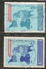 PERU - 1975 VARIETY MISSING COLOR BLUE  - Yvert # 405 USED - With Normal For Comparison - Fehldrucke