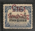 PERU - 1915 VARIETY INVERTED SURCHARGE  - Yvert # 159- UNUSED - Variety Not Listed And Therefore SOLD AS IS - Oddities On Stamps