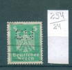 24K254 // - GW  WG - Perfin Perfores Perforiert Gezähnt  Perforati Perforadas Germany Deutschland Allemagne Germania - Perforés