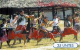 TELECARTE  NOUVELLE-CALEDONIE  25 Unités   Groupe Wallisien  Danse Dance Traditions - Nouvelle-Calédonie