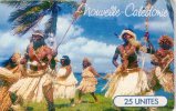 TELECARTE  NOUVELLE-CALEDONIE  25 Unités   Groupe De Wetr   Danse Dance Tradirtions - New Caledonia
