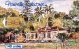 TELECARTE  NOUVELLE-CALEDONIE   140 Unités  Fonwhary  Maison House - Nuova Caledonia