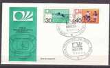 ALLEMAGNE  FDC  Cup  1974  Cachet FRANKFURT AM MAIN 1   Le 18 -6- 74  Football  Soccer  Fussball - 1974 – Alemania Occidental