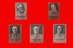 13A -059      @  Karl Marx  ,  Vladimir Ilyich Lenin   ( Postal Stationery, -Articles Postaux -Postsache F - Karl Marx