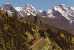 Bergbahn  Schynige Platte 584-2000 M - Berg