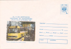 National Symposium Tensometry, Strain Gauge Testing To Bus 1989 Cover Stationery Unused Romania. - Busses