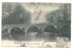 Cheny (89) : L'ancien Pont Sur L'Armançon En 1906 (animée). - Cheny
