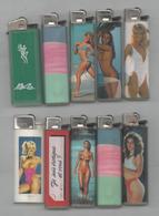 LOT 9 BRIQUETS BRIQUET PIN UP SEXE EROTISME - Other & Unclassified