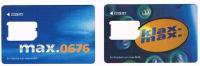 AUSTRIA - MAX MOBILE (SIM GSM) - LOT OF 2 DIFFERENT -    USED WITHOUT CHIP  °  -  RIF. 5288 - Austria