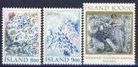 ##Iceland 1985. 3 Different. MNH(**) - Unused Stamps