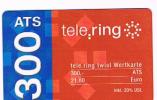 AUSTRIA - TELE RING (RECHARGE GSM) -  TWIST WERTKARTE ATS + EURO EXP. 12.03   -     USED °  -  RIF. 5315 - Austria