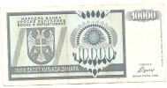 REPUBLIKA SRPSKA - 10 000 DIN - 1992. - Bosnia Y Herzegovina