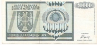 REPUBLIKA SRPSKA - 10 000 DIN - 1992. - Bosnia Y Herzegovina