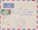 BOCARANGA - OUBANGUI CHARI - 1957 - A.E.F - COLONIES - Ordre Souverain De Malte Et Lutte Contre La Lèpre,lettre - Andere & Zonder Classificatie