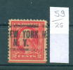 26K59 // NEW YORK N.Y. - Counties New York - Precancel, Preo, Vorausentwertung,United States Etats-Unis USA - Precancels