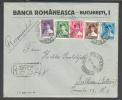 Delcampe - ROMANIA , 1929 REGISTERED COVER RO ESTONIA 2 - Covers & Documents