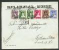 ROMANIA , 1929 REGISTERED COVER TO ESTONIA 5 - Cartas & Documentos