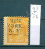 26K91 // NEW YORK N.Y. - Counties New York - Precancel, Preo, Vorausentwertung,United States Etats-Unis USA - Vorausentwertungen