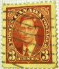 Canada 1937 King George VI 3c - Used - Gebraucht