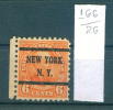 26K166 // NEW YORK N.Y. - Counties New York - Precancel, Preo, Vorausentwertung,United States Etats-Unis USA - Prematasellado