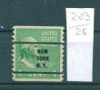 26K203 // NEW YORK N.Y. - Counties New York - Precancel, Preo, Vorausentwertung,United States Etats-Unis USA - Precancels