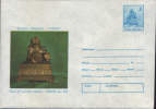 Romania-Postal Stationery  Cover 1988-Second Empire Style Clock France-unused - Horlogerie