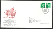 1986 GB FDC WALES NEW DEFINITIVE STAMPS 7 JAN  - 002 - 1981-90 Ediciones Decimales