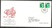 1986 GB FDC WALES NEW DEFINITIVE STAMPS 7 JAN  - 002 - 1981-1990 Em. Décimales
