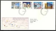 1987 GB FDC BRITISH ARCHITECTS IN EUROPE - EUROPA - 002 - 1981-1990 Em. Décimales